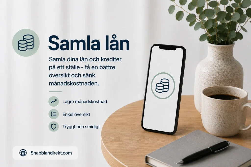 Samla lån